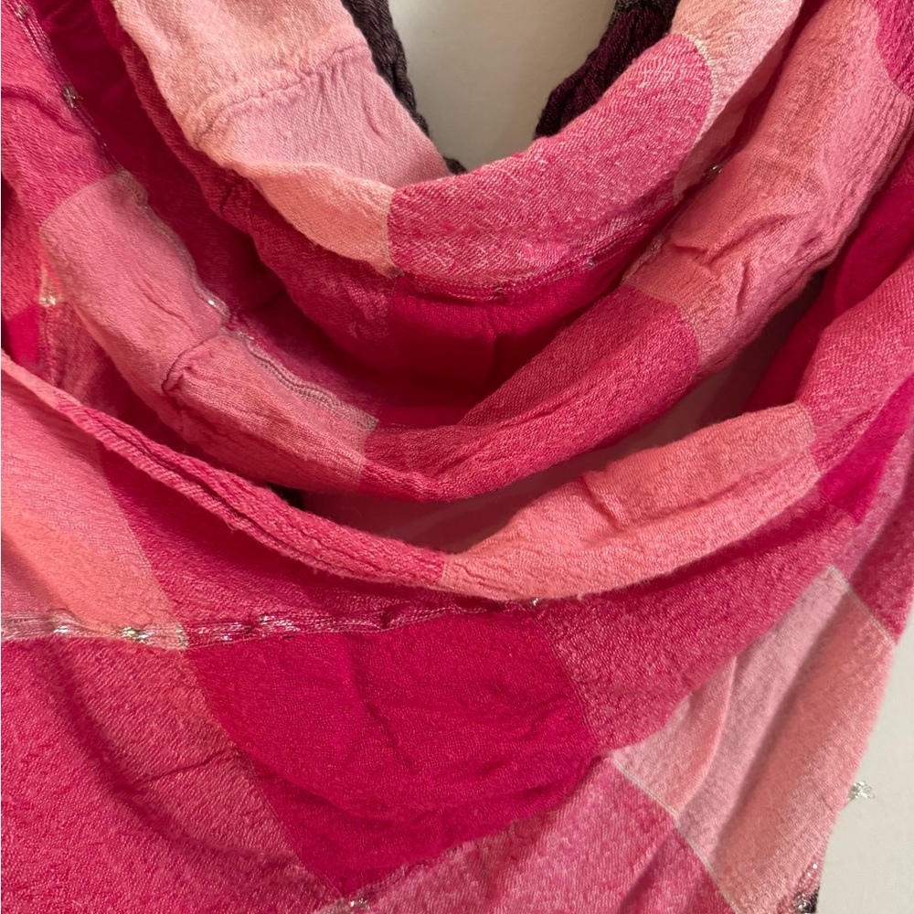 Pink Infinity Scarf